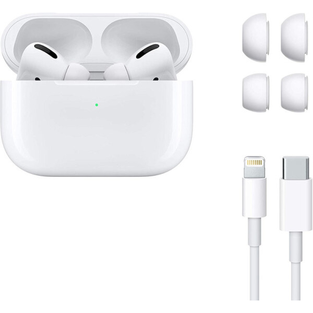 هدفون بی سیم اپل مدل AirPods Pro 2021 همراه با محفظه شارژ